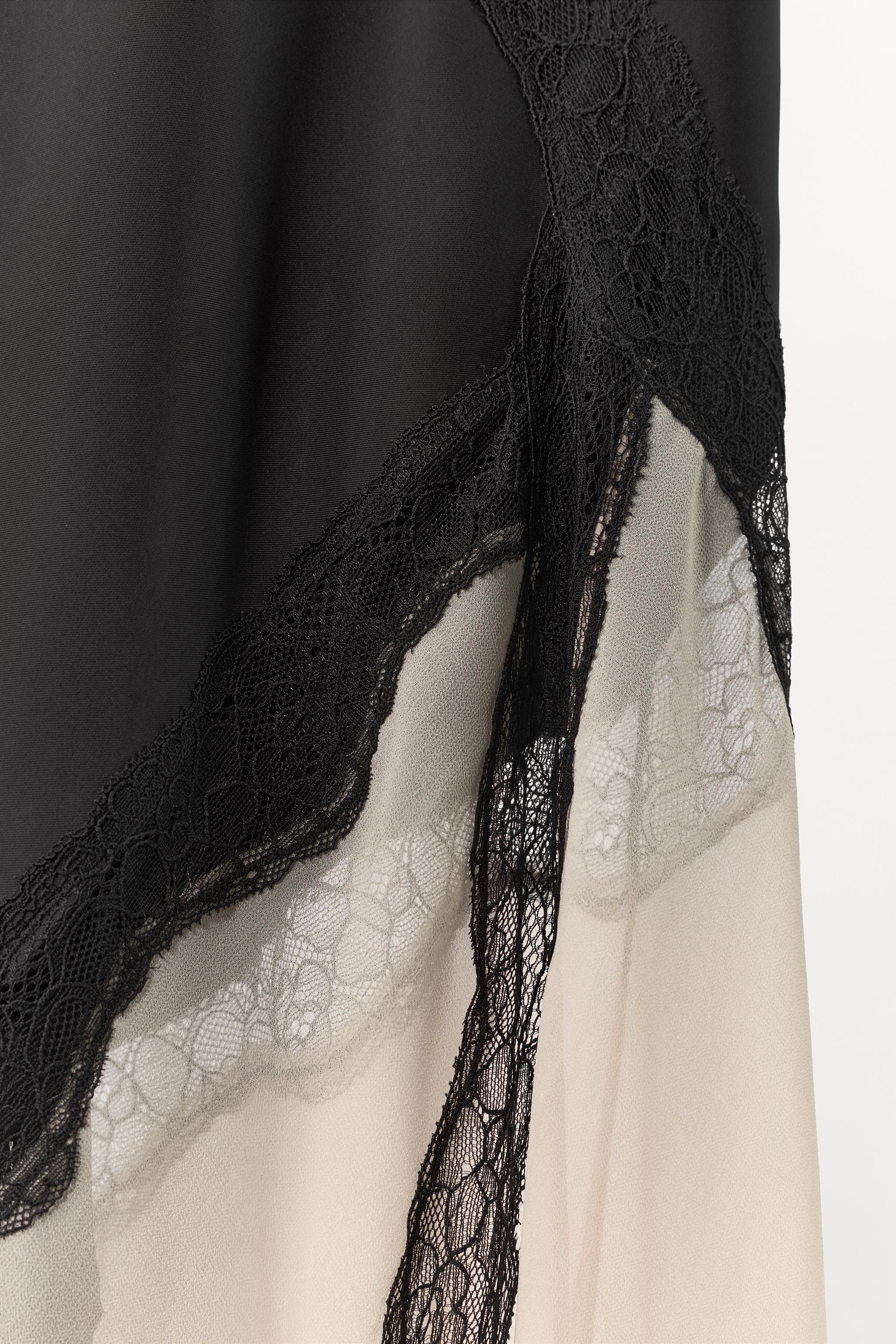 COMBINATION LACE DRESS